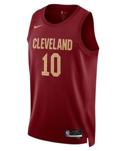 Nike Cleveland Cavaliers #10 Darius Garland Unisex Swingman Jersey - Icon Edition - Wine
