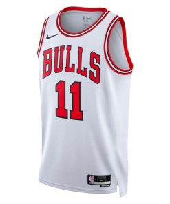 Nike Chicago Bulls #11 DeMar DeRozan Unisex Swingman Player Jersey - Association Edition - White
