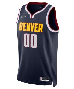 Nike Denver Nuggets Custom Unisex Swingman Jersey - Icon Edition - Navy