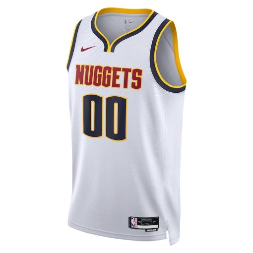 Nike Denver Nuggets Custom Unisex Swingman Jersey - Association Edition - White