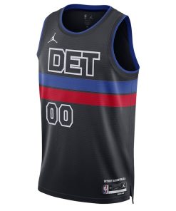 Jordan Detroit Pistons Custom Unisex Swingman Jersey - Statement Edition - Blue