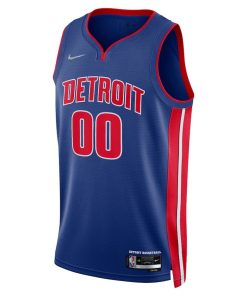 Nike Detroit Pistons Custom Unisex Swingman Jersey - Icon Edition - Blue