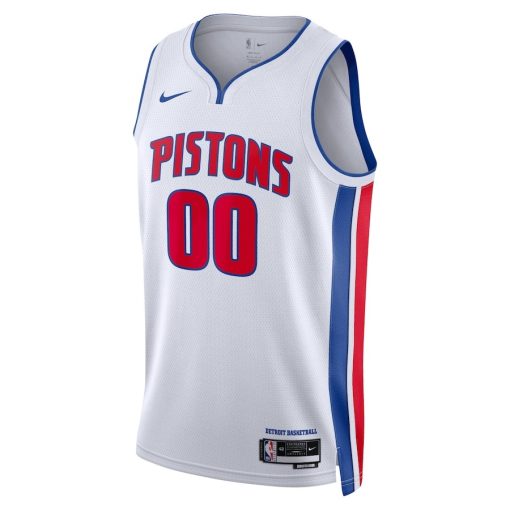 Nike Detroit Pistons Custom Unisex Swingman Jersey - Association Edition - White