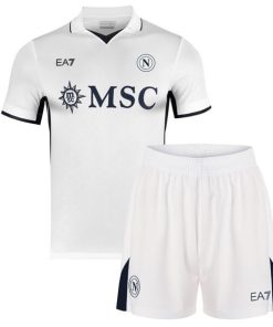 EA7 Napoli 2024/25 Infant Away Shirt & Shorts Set