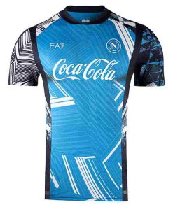 EA7 Napoli 2024/25 Men's Pre Match Shirt