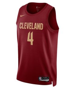 Nike Cleveland Cavaliers #4 Evan Mobley Unisex Swingman Jersey - Icon Edition - Wine
