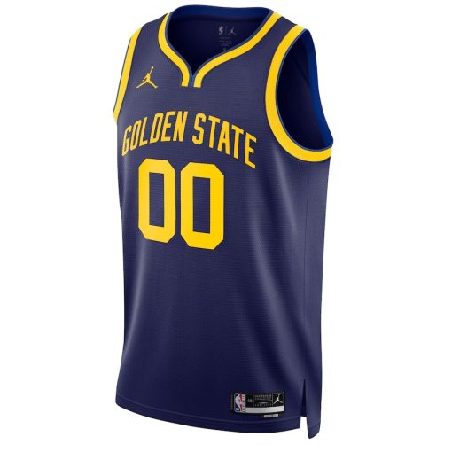 Jordan Golden State Warriors Custom Unisex  Swingman Jersey - Statement Edition - Blue