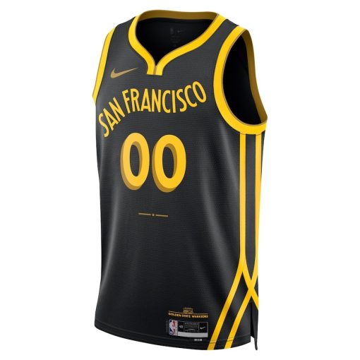 Nike Golden State Warriors Custom Unisex Swingman Jersey - City Edition - Black