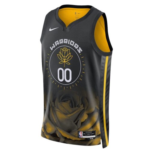 Nike Golden State Warriors Custom Unisex Swingman Jersey - City Edition - Black