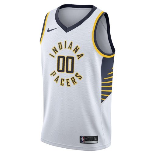 Nike Indiana Pacers   Swingman Custom Jersey - Association Edition - White
