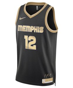Nike Memphis Grizzlies #12 Ja Morant Unisex Swingman Jersey - Select Series – Black