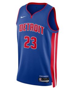 Nike Detroit Pistons #23 Jaden Ivey Unisex 2022 NBA Draft First Round Pick Swingman Jersey - Icon Edition - Blue