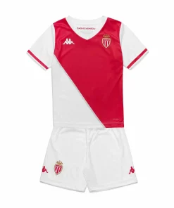 Kappa AS Monaco 2024/25 Infant Home Shirt & Shorts Set