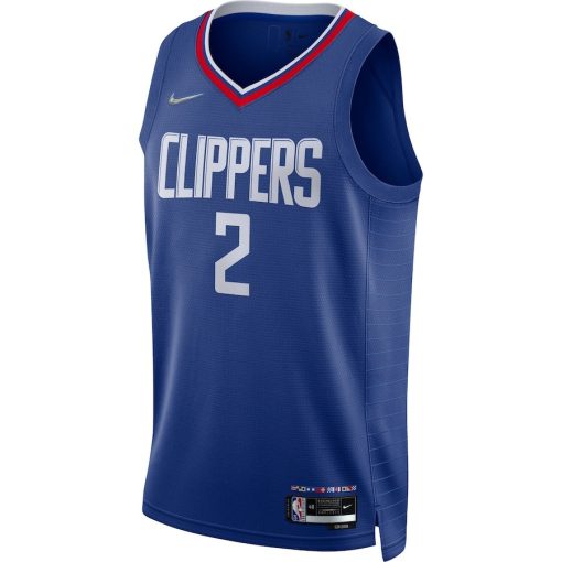 Nike LA Clippers #2 Kawhi Leonard Unisex Swingman Jersey - Icon Edition - Royal