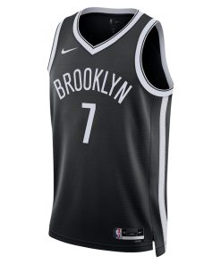 Nike Brooklyn Nets #7 Kevin Durant Unisex Swingman Jersey - Icon Edition - Black