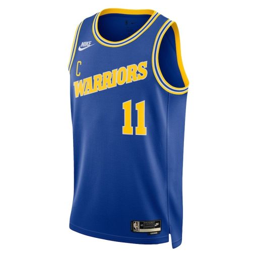 Nike Golden State Warriors #11 Klay Thompson Unisex Swingman Jersey - Classic Edition - Blue