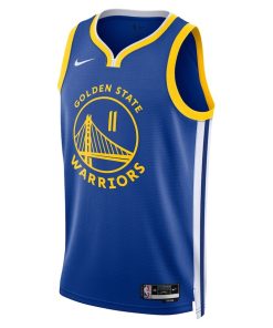 Nike Golden State Warriors #11 Klay Thompson Unisex Swingman Jersey - Icon Edition - Royal