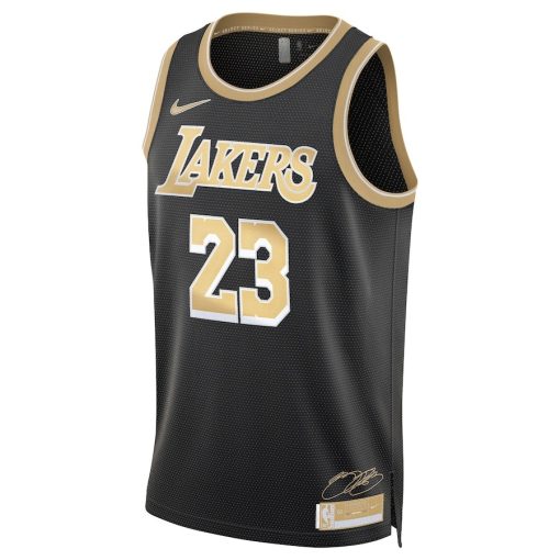 Nike Los Angeles Lakers #23 LeBron James Unisex Swingman Jersey - Select Series – Black