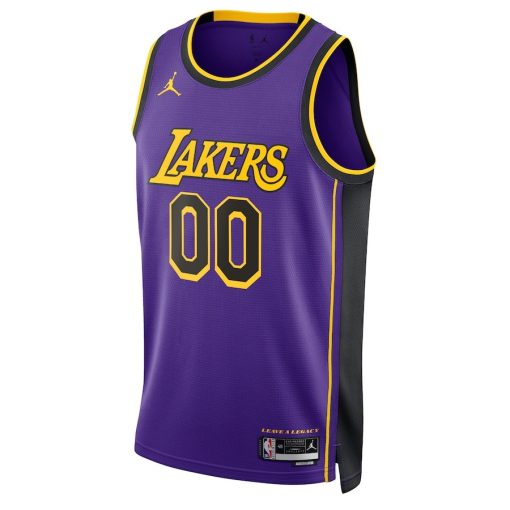 Jordan Los Angeles Lakers Custom Unisex Swingman Jersey - Statement Edition - Purple