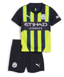 Puma Manchester City 2024/25 Infant Away Shirt & Shorts Set