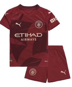 Puma Manchester City 2024/25 Infant Third Shirt & Shorts Set