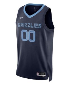 Nike Memphis Grizzlies Custom Unisex Swingman Jersey - Icon Edition - Navy