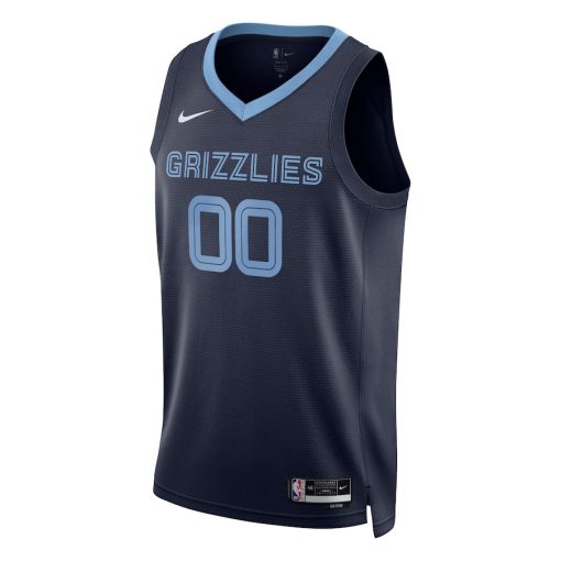 Nike Memphis Grizzlies Custom Unisex Swingman Jersey - Icon Edition - Navy