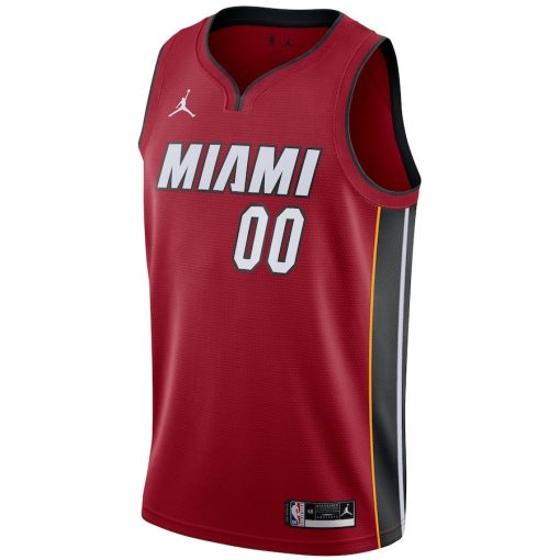 Jordan Miami Heat Custom Unisex Swingman Jersey - Statement Edition - Red