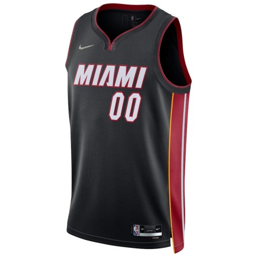 Nike Miami Heat Custom Unisex Swingman Jersey - Icon Edition - Black