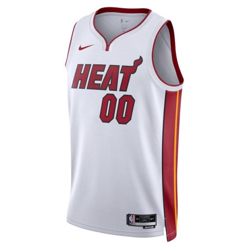 Nike Miami Heat Custom Unisex Swingman Jersey - Association Edition - White