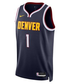 Nike Denver Nuggets #1 Michael Porter Jr. Unisex Swingman Jersey - Icon Edition - Navy