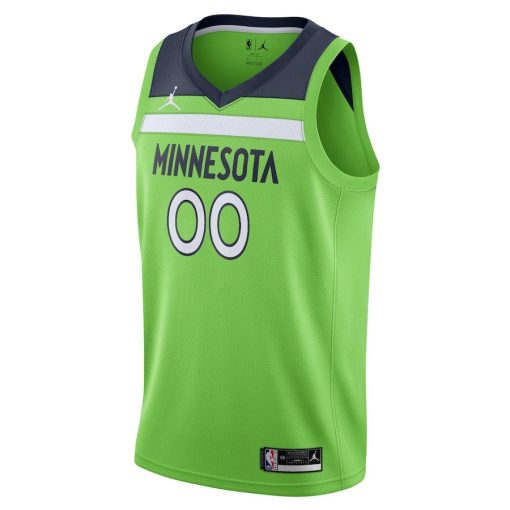 Jordan Minnesota Timberwolves Custom Unisex Swingman Jersey - Statement Edition - Green