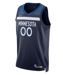 Nike Minnesota Timberwolves Custom Unisex Swingman Jersey - Icon Edition - Navy