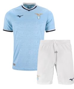 Mizuno Lazio 2024/25 Infant Home Shirt & Shorts Set