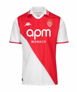Kappa AS Monaca 2024/25 Youth Home Shirt
