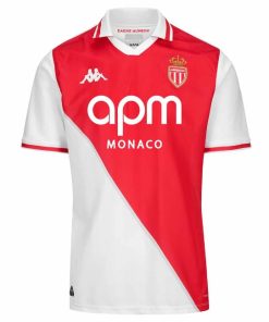 Kappa AS Monaco 2024/25 Men's Home Shirt