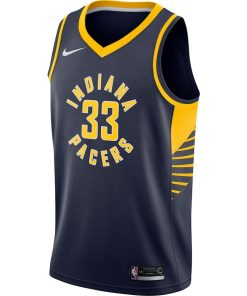 Nike Indiana Pacers #33 Myles Turner Unisex Swingman Jersey - Icon Edition - Navy