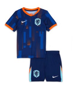 Nike Netherlands 2024 Infant Away Stadium Shirt & Shorts Set