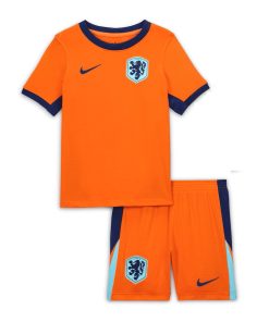 Nike Netherlands 2024 Infant Home Stadium Shirt & Shorts Set