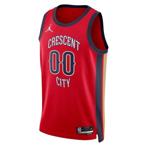 Jordan New Orleans Pelicans Custom Unisex Swingman Jersey - Statement Edition - Red