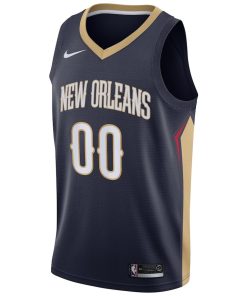 Nike New Orleans Pelicans Custom Unisex Swingman Jersey - Icon Edition - Navy