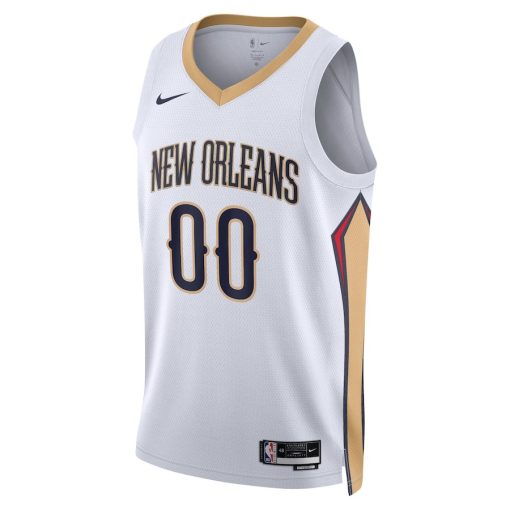 Nike New Orleans Pelicans Custom Unisex Swingman Jersey - Association Edition - White