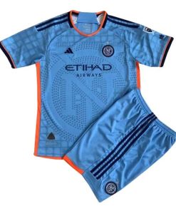 Adidas New York City FC 2023/25 Infant Home Shirt & Shorts Set