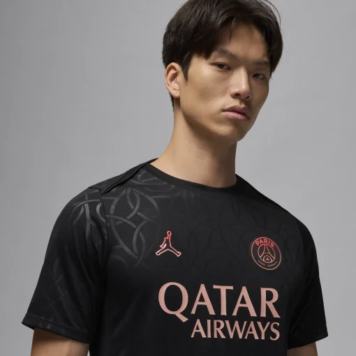 Jordan Paris Saint Germain 2024/25 Men's Academy Pro Third Pre Match Shirt - Image 3