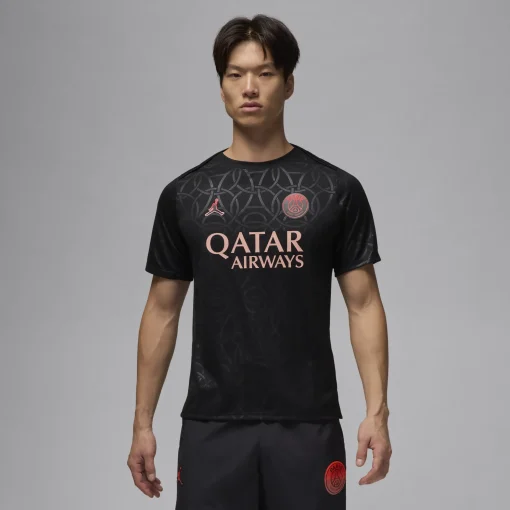 Jordan Paris Saint Germain 2024/25 Men's Academy Pro Third Pre Match Shirt - Image 2