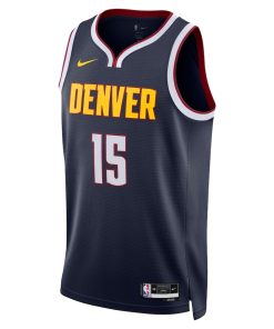 Nike Denver Nuggets #15 Nikola Jokic Unisex Swingman Jersey - Icon Edition - Navy