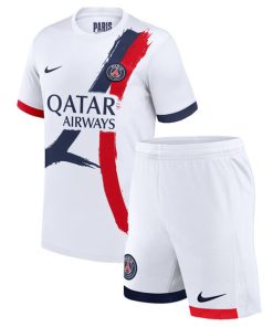 Nike Paris Saint Germain 2024/25 Infant Away Shirt & Shorts Set