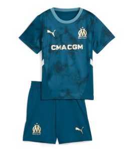 Puma Olympique Marseille 2024/25 Infant Away Shirt & Shorts Set