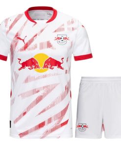 Puma RB Leipzig 2024/25 Infant Home Shirt & Shorts Set