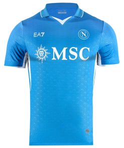 EA7 Napoli 2024/25 Men's Home Shirt